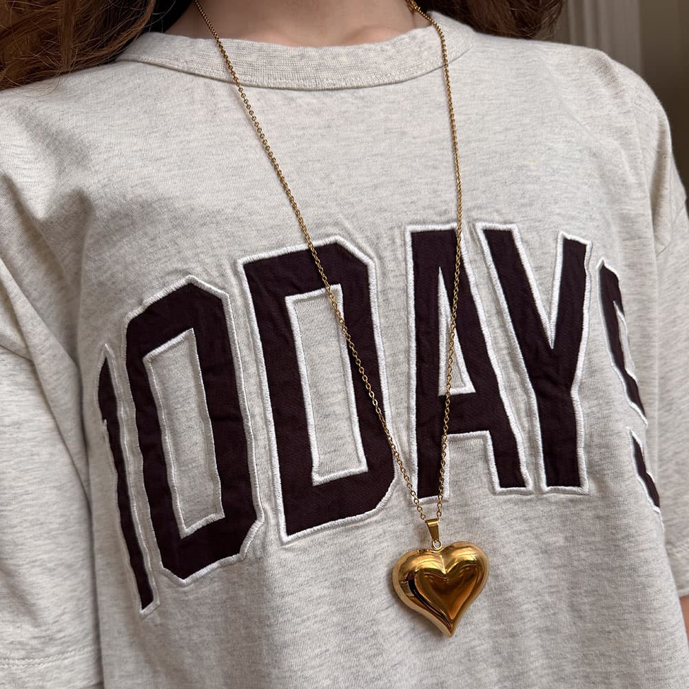 Lange ketting met Chubby Hart L