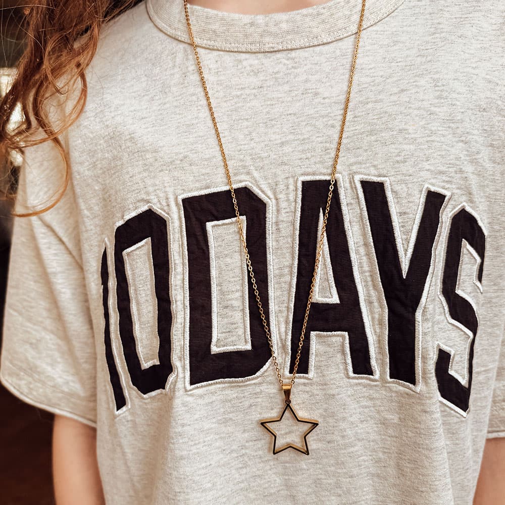 Lange ketting met ster