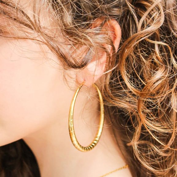 Grote Hoops Oorringen