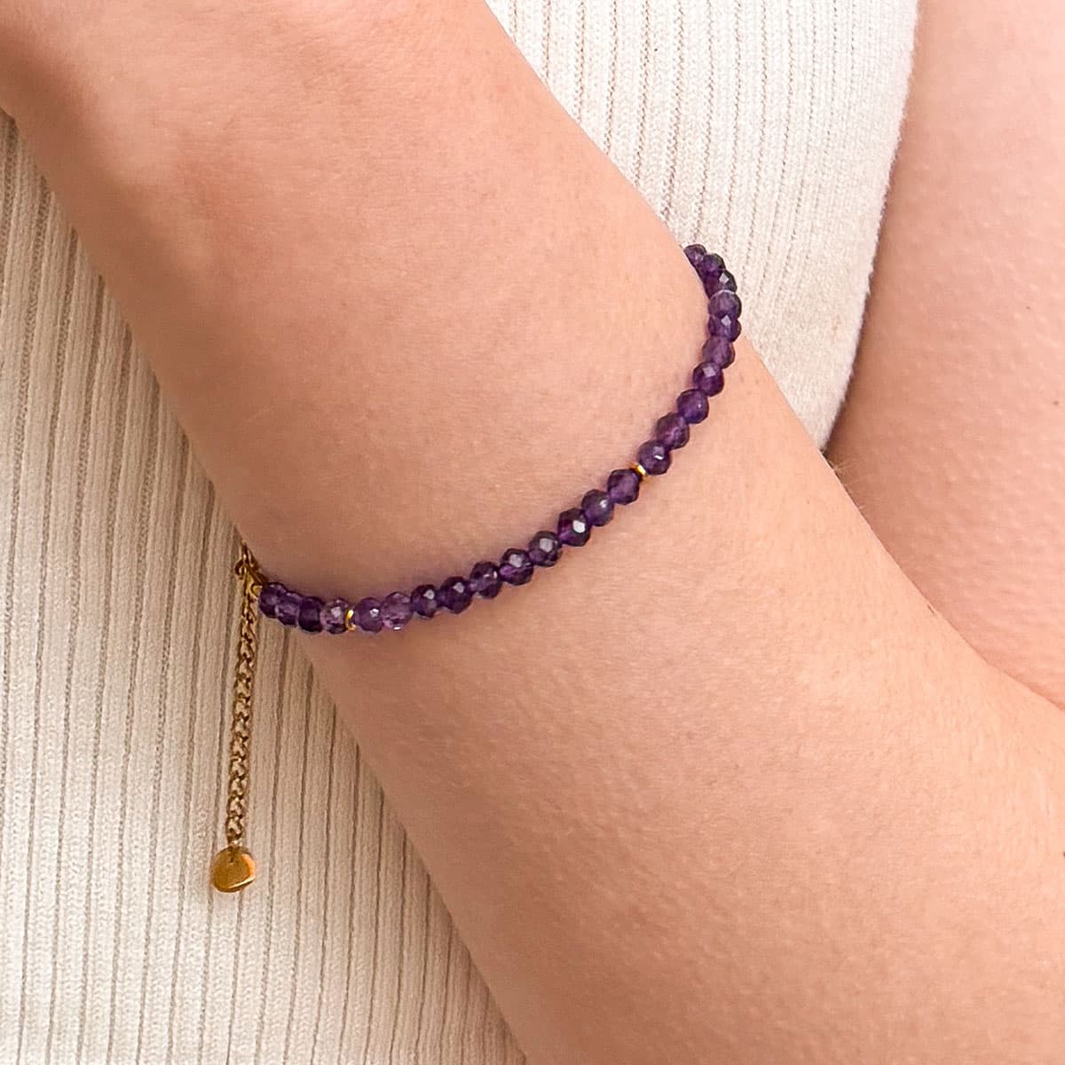 Amethist armband