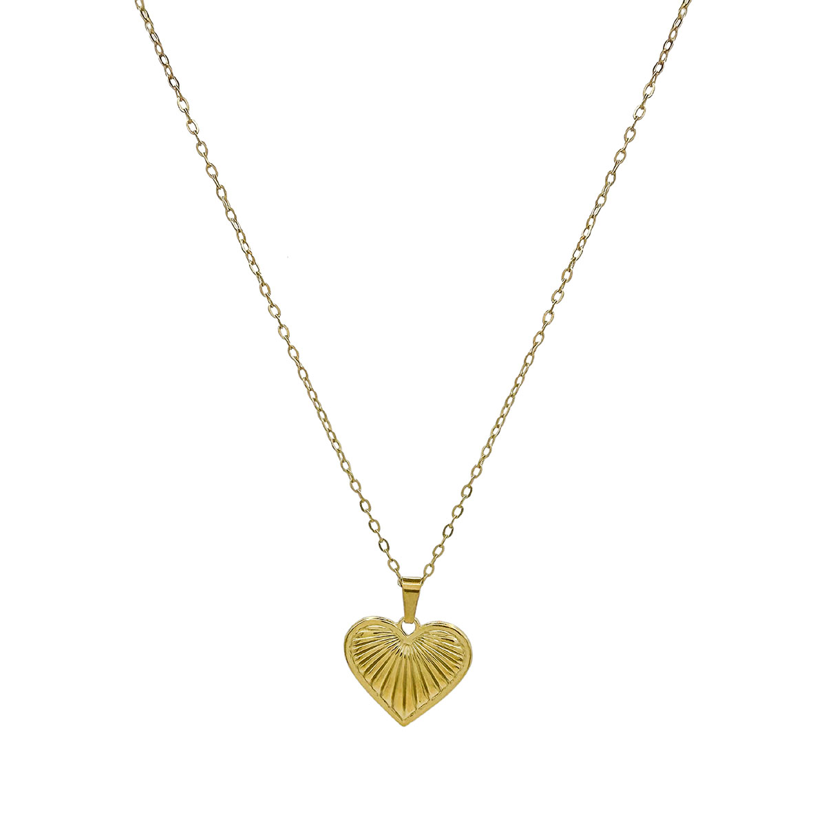 Ketting hartje goud