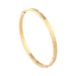 Classic Bangle 4 mm Goudkleurig