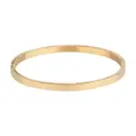 Classic Bangle 4 mm Goudkleurig