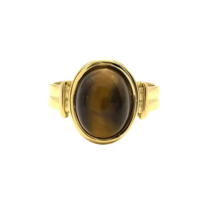 Tijgeroog Ring