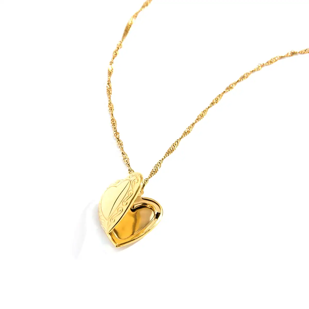 hartjes-medaillon-ketting-detail W