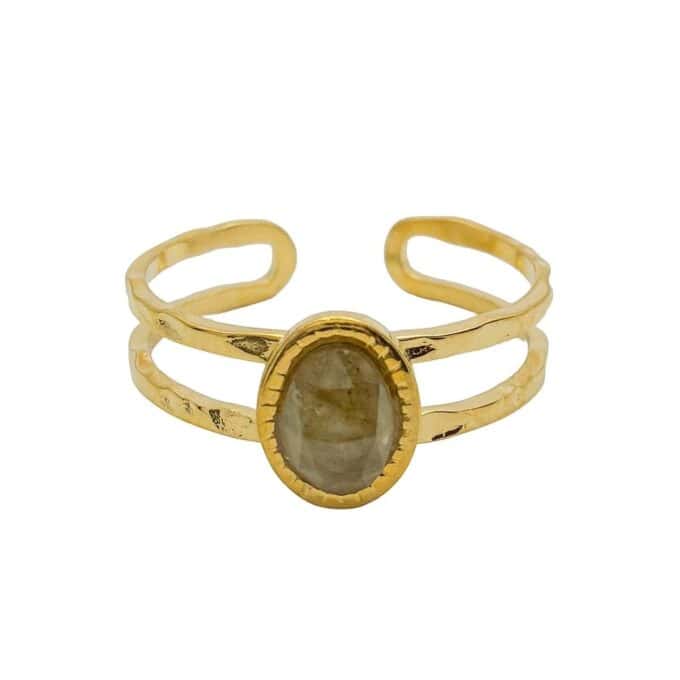 Labradoriet Ring