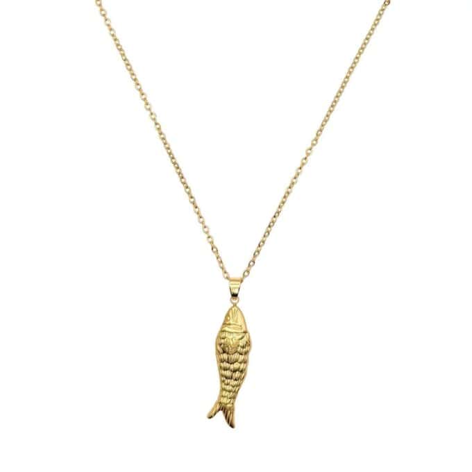 Lange Ketting met Vis Bedel