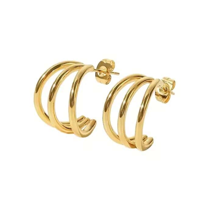 Oorbellen 3 hoops