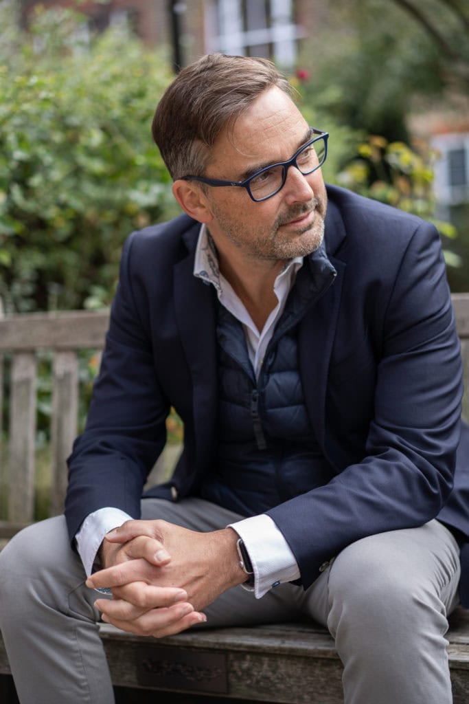 Phil Askew, London brand photographer, captures a confident coach in natural light.