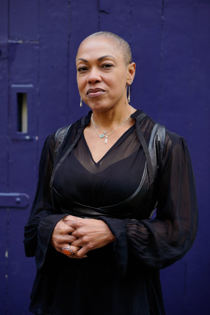 Sharlene Jones, photographed by London brand photographer Phil Askew, exudes authentic confidence.
