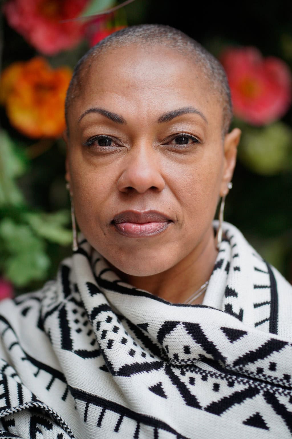 Sharlene Jones, a confident Black woman, photographed by London brand photographer Phil Askew.