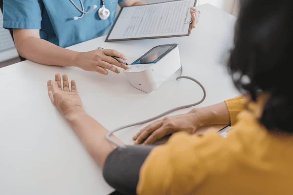 Comfortable patient consultation at Luxe Treatment Center for personalized healthcare plans.