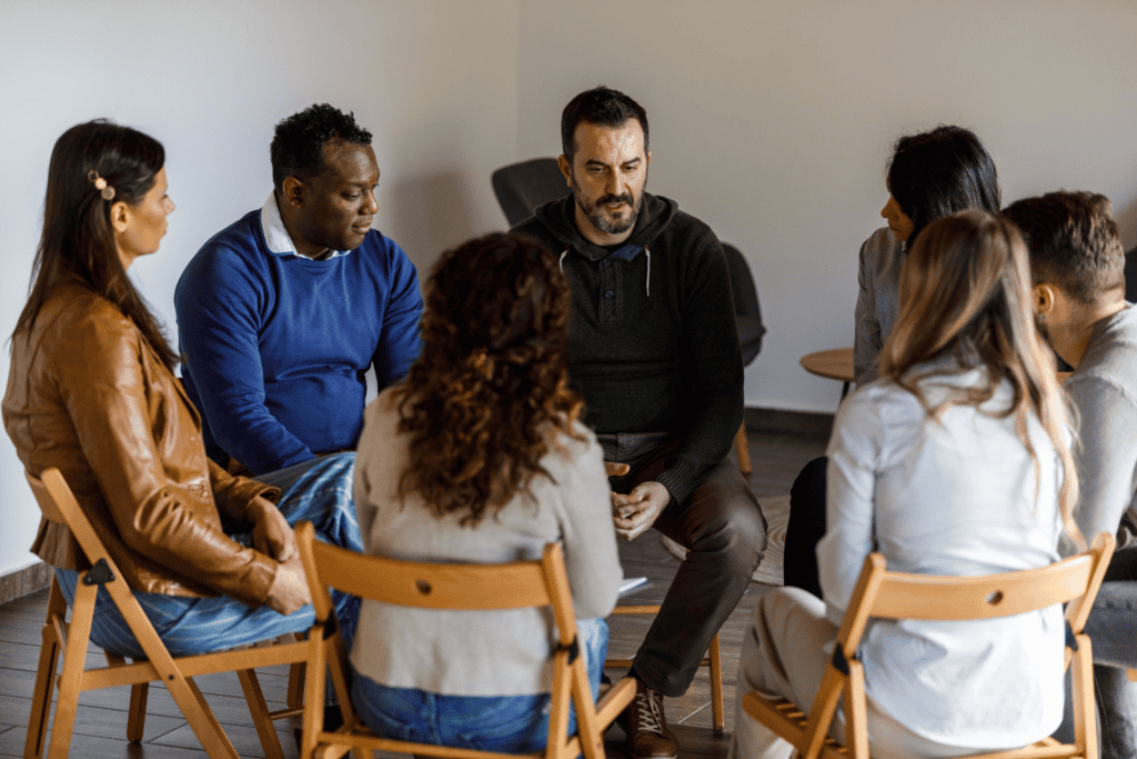 Group therapy can teach you new skills to support with overcoming addiction 1 Group therapy can teach you new skills to support with overcoming addiction.