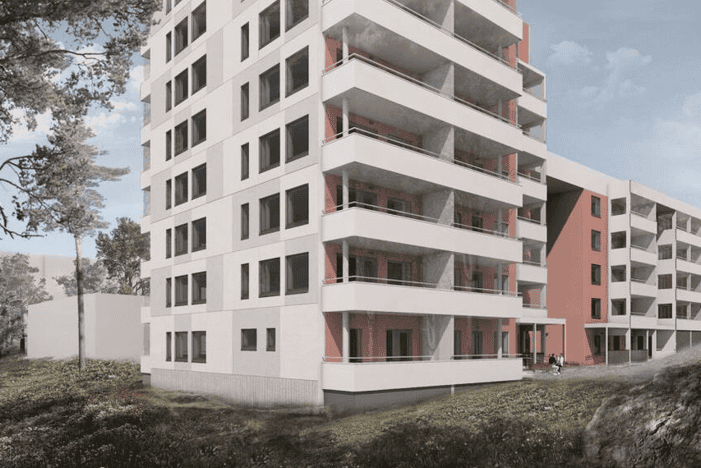 Uusi kerrostalo, LVI-suunnittelu ja ilmanvaihtojärjestelmät.