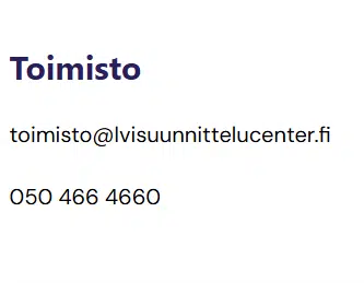 LVI-suunnittelun ja -konsultoinnin toimisto, moderni ja ammattimainen.