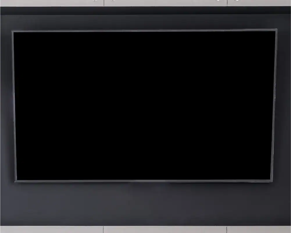 Sleek custom-built flat-screen TV cabinet for modern interiors.