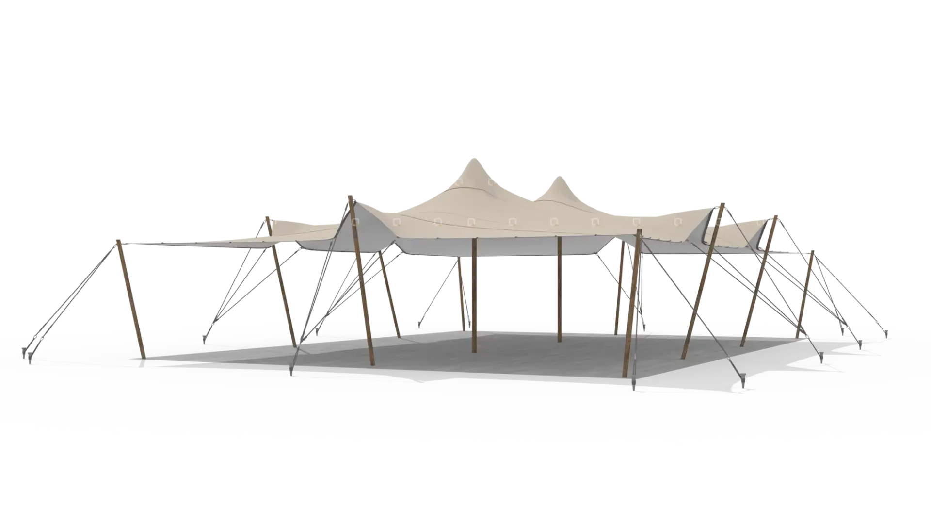 Qtents stretch tent 105 x 15. m