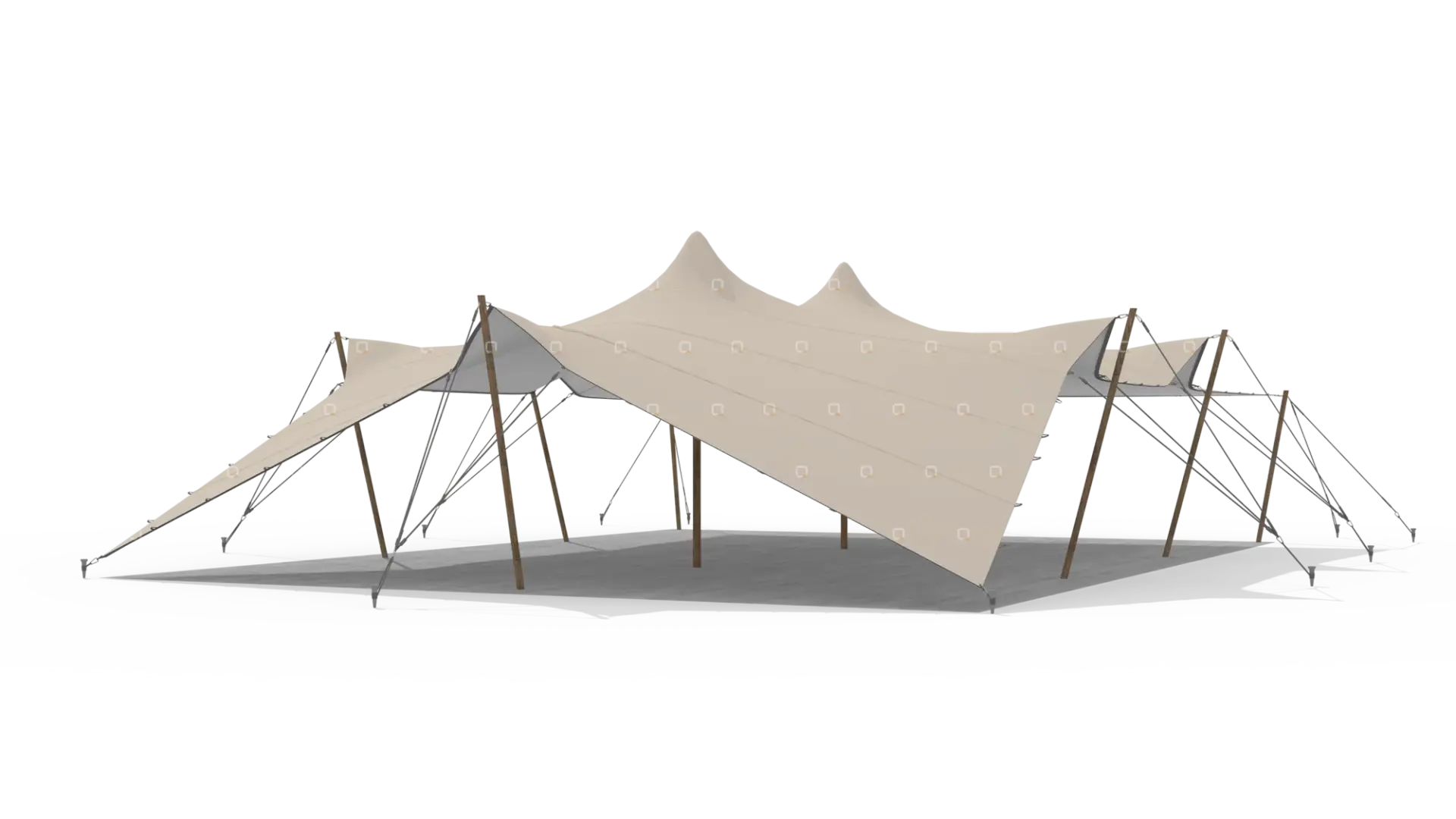 Qtents stretch tent 105 x 15. m