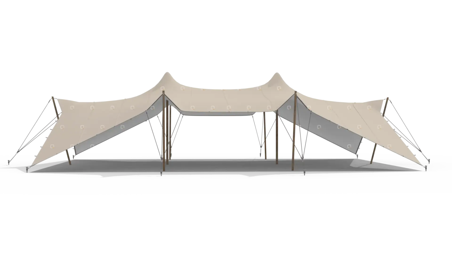 Qtents stretch tent 105 x 15. m