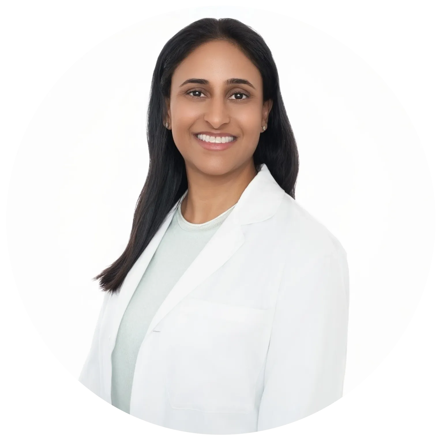 A professional portrait of Shital Chavda, MD, highlighting her expertise and role within the medical team at Make You Well.