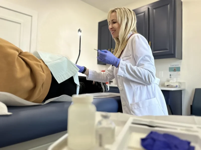 A professional image representing the Bioidentical Hormone Replacement Therapy (BHRT) services offered at Make You Well, emphasizing the clinic's focus on personalized hormone balancing to support patient health and well-being.