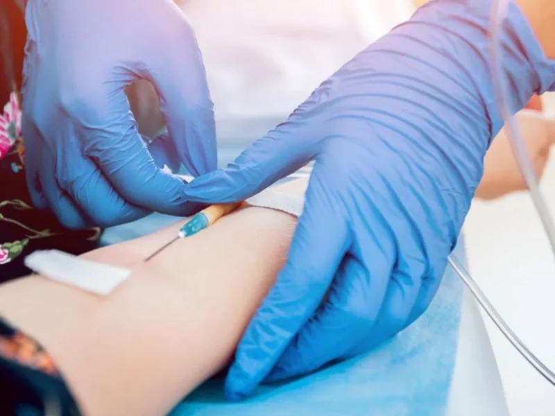 A professional image showcasing the IV drip therapy services available at Make You Well, highlighting the practice's focus on providing personalized hydration and wellness treatments.