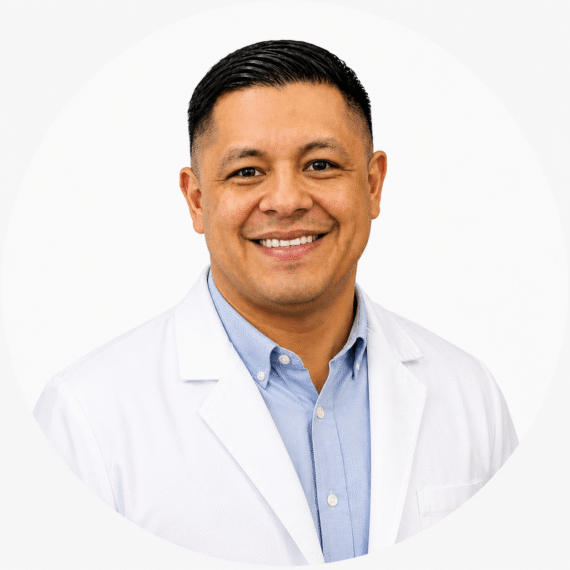 Javier Espinoza, PA-C at Make You Well, providing expert and compassionate clinical healthcare services.