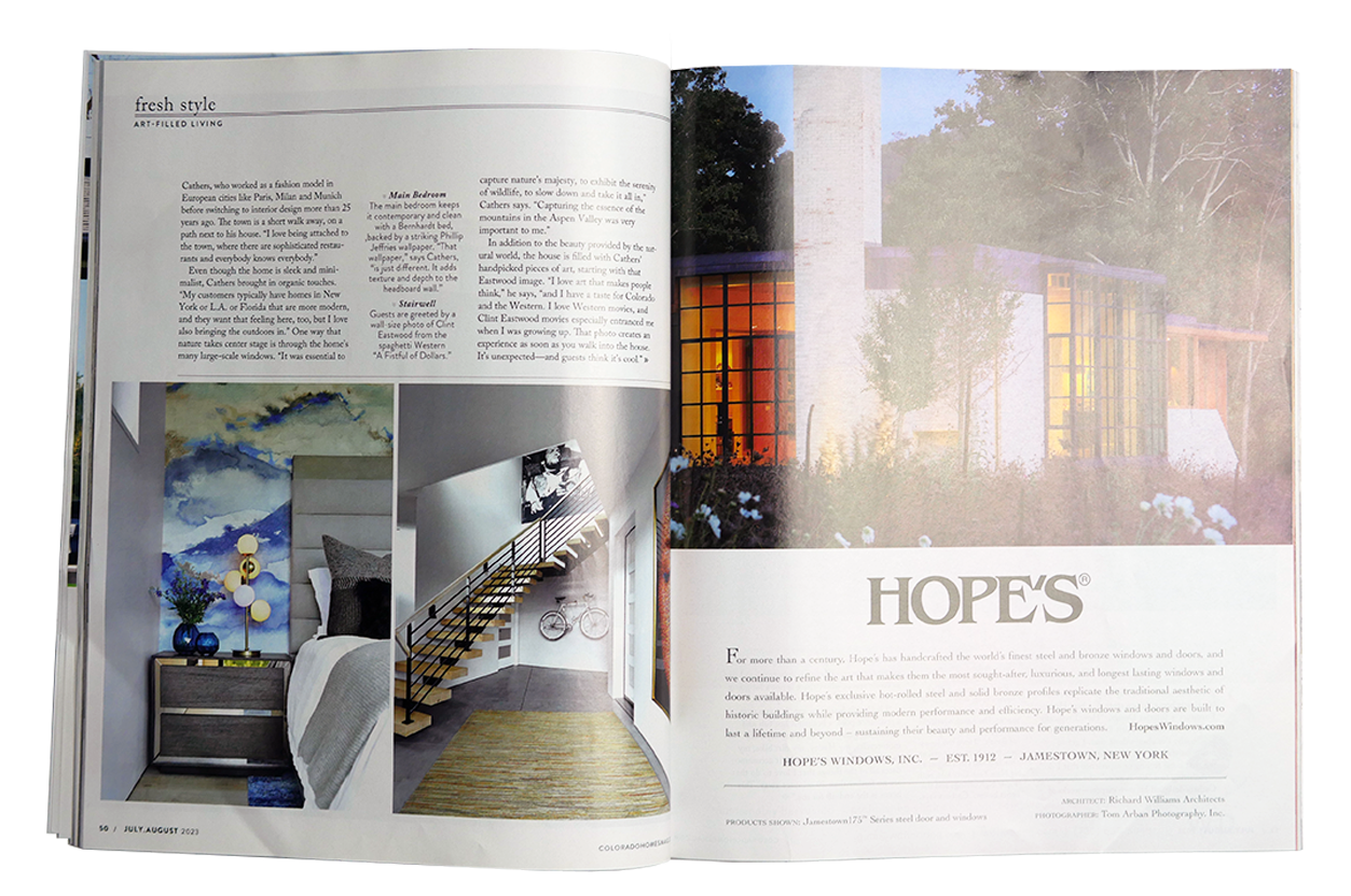 Maley Building feature in Colorado Homes & Lifestyles magazine