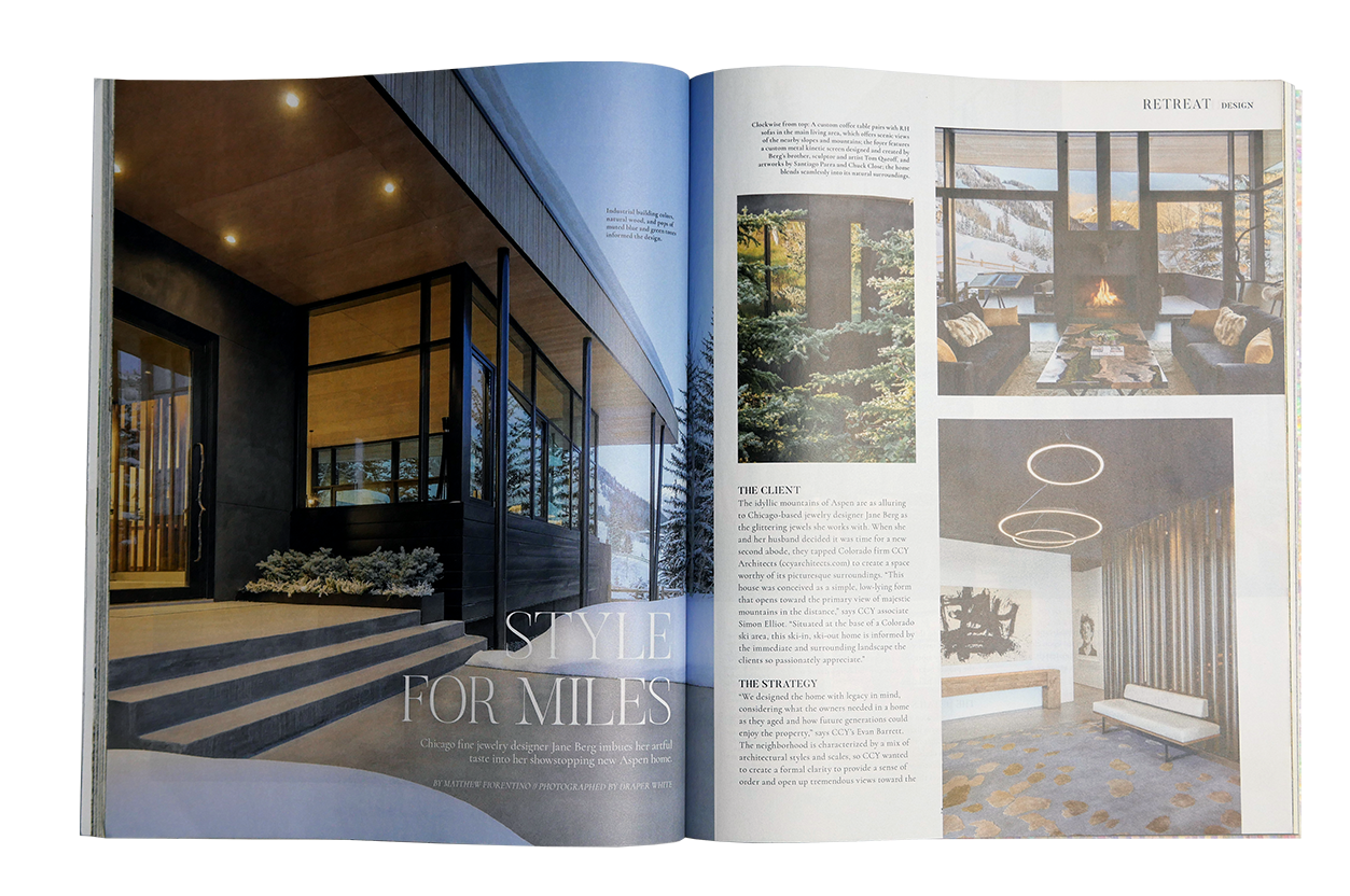 Modern Luxury CS features Maley Building in a magazine
