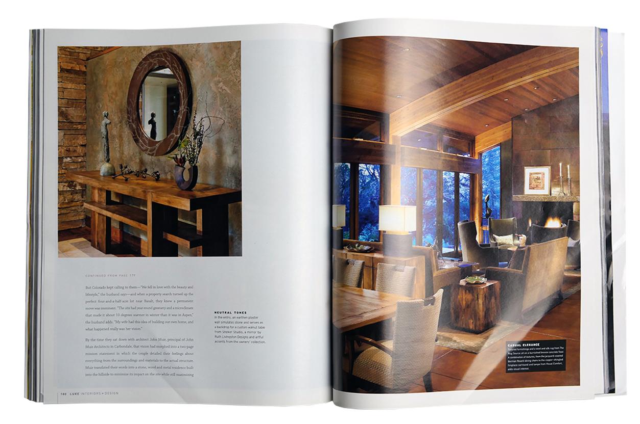 Maley Building feature in Luxe interiors + design magazine