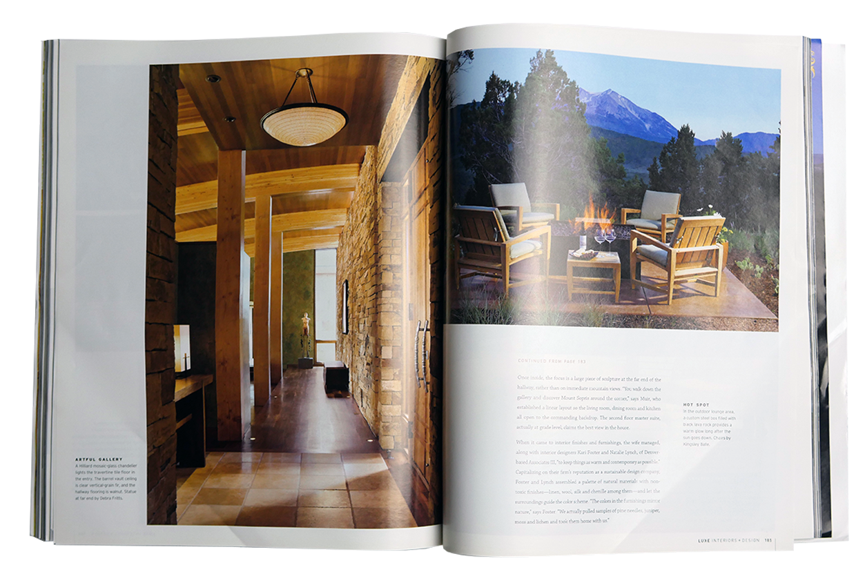 Maley Building feature in Luxe interiors + design magazine