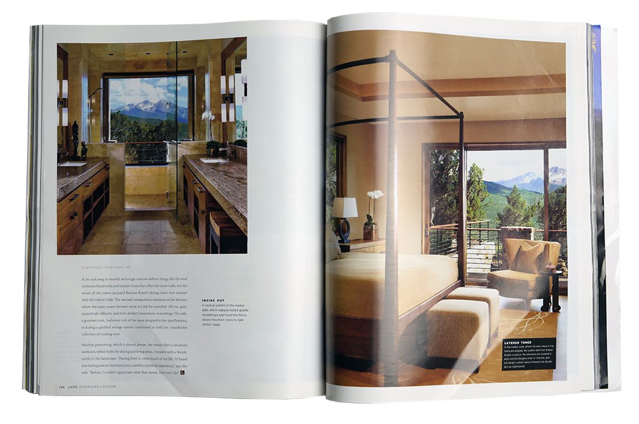 Maley Building feature in Luxe interiors + design magazine
