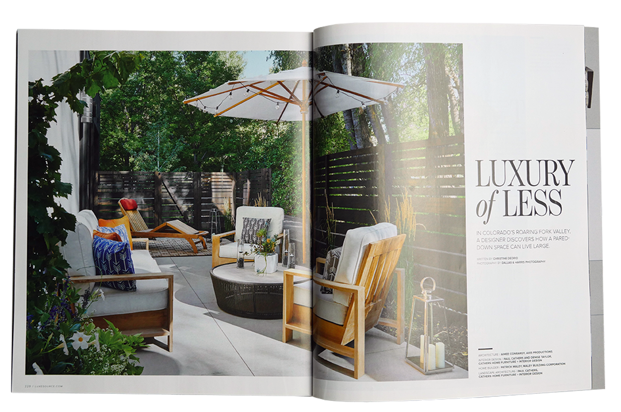 Maley Building feature in Luxe interiors + design magazine