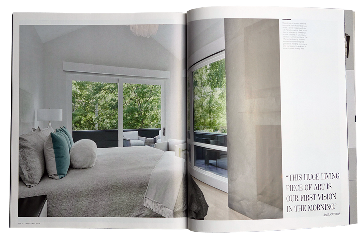 Maley Building feature in Luxe interiors + design magazine