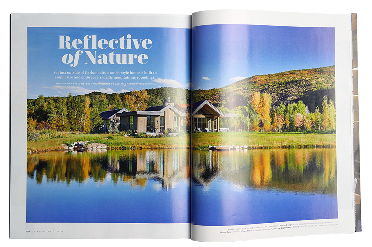 Maley Building feature in Luxe interiors + design magazine