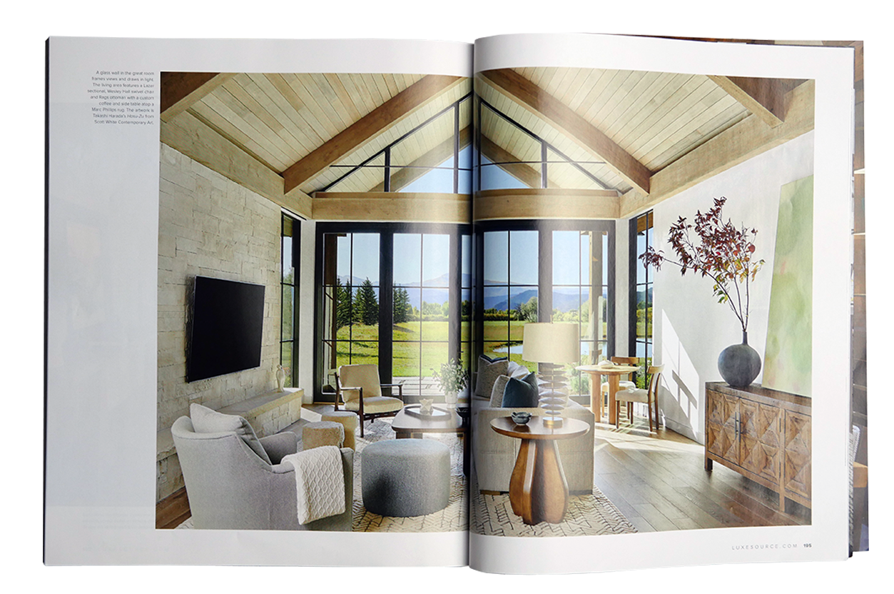 Maley Building feature in Luxe interiors + design magazine
