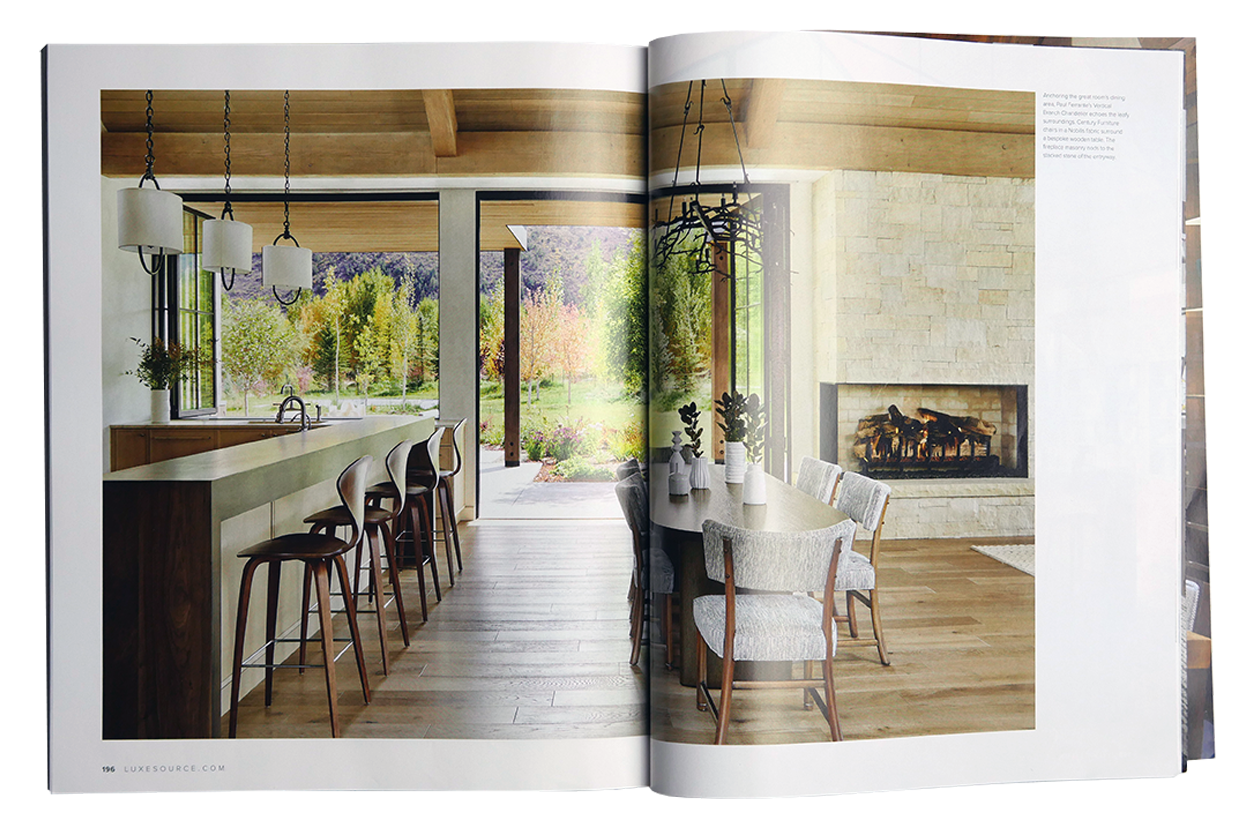 Maley Building feature in Luxe interiors + design magazine