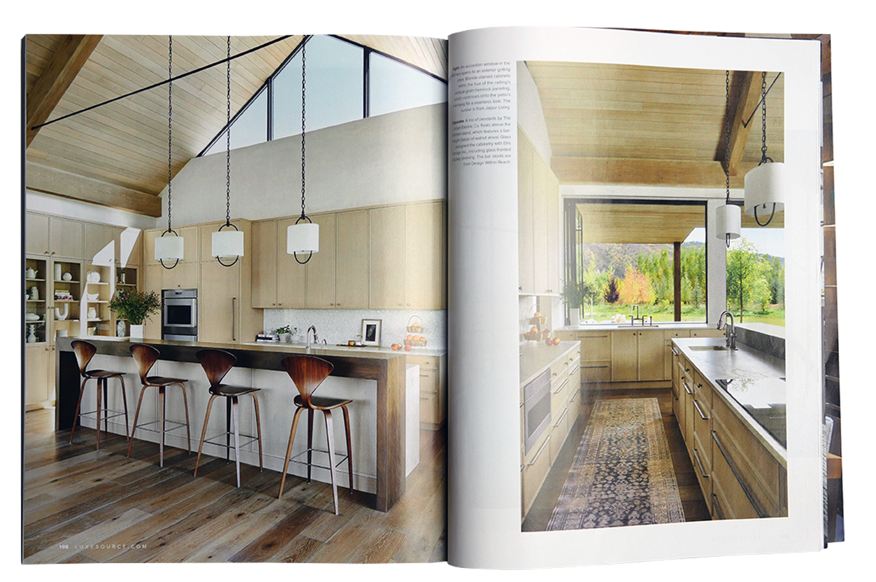 Maley Building feature in Luxe interiors + design magazine