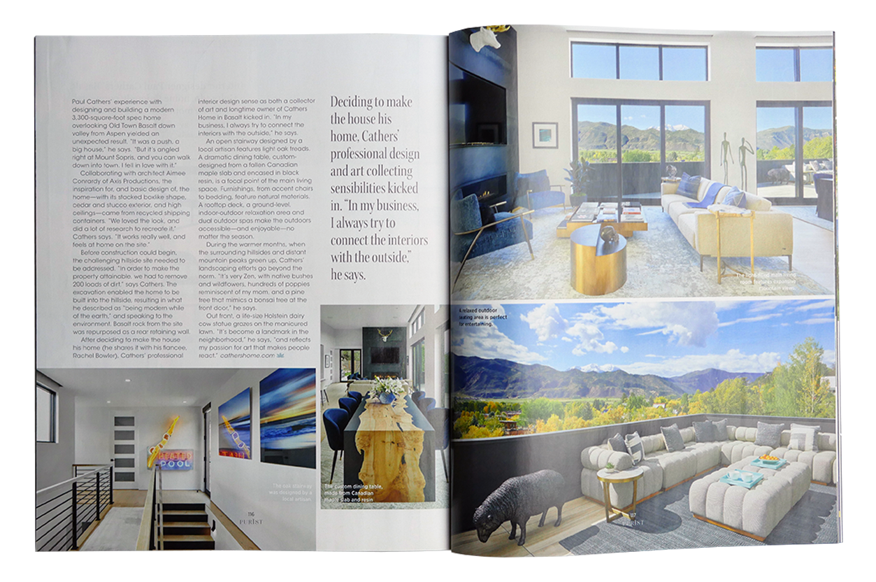 Maley Custom Building magazine feature in Purist Magazine