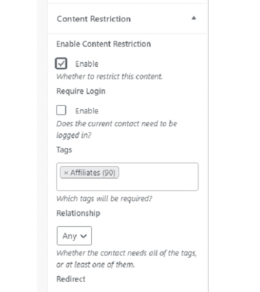 Introduction To Content Restriction