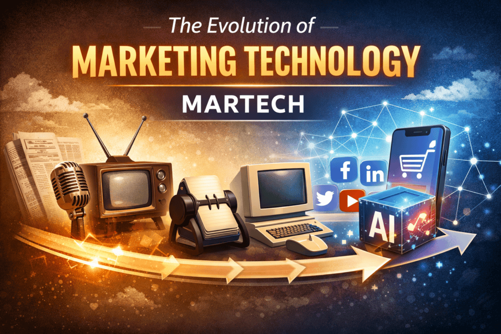a historical evolution of marketing technology martech
