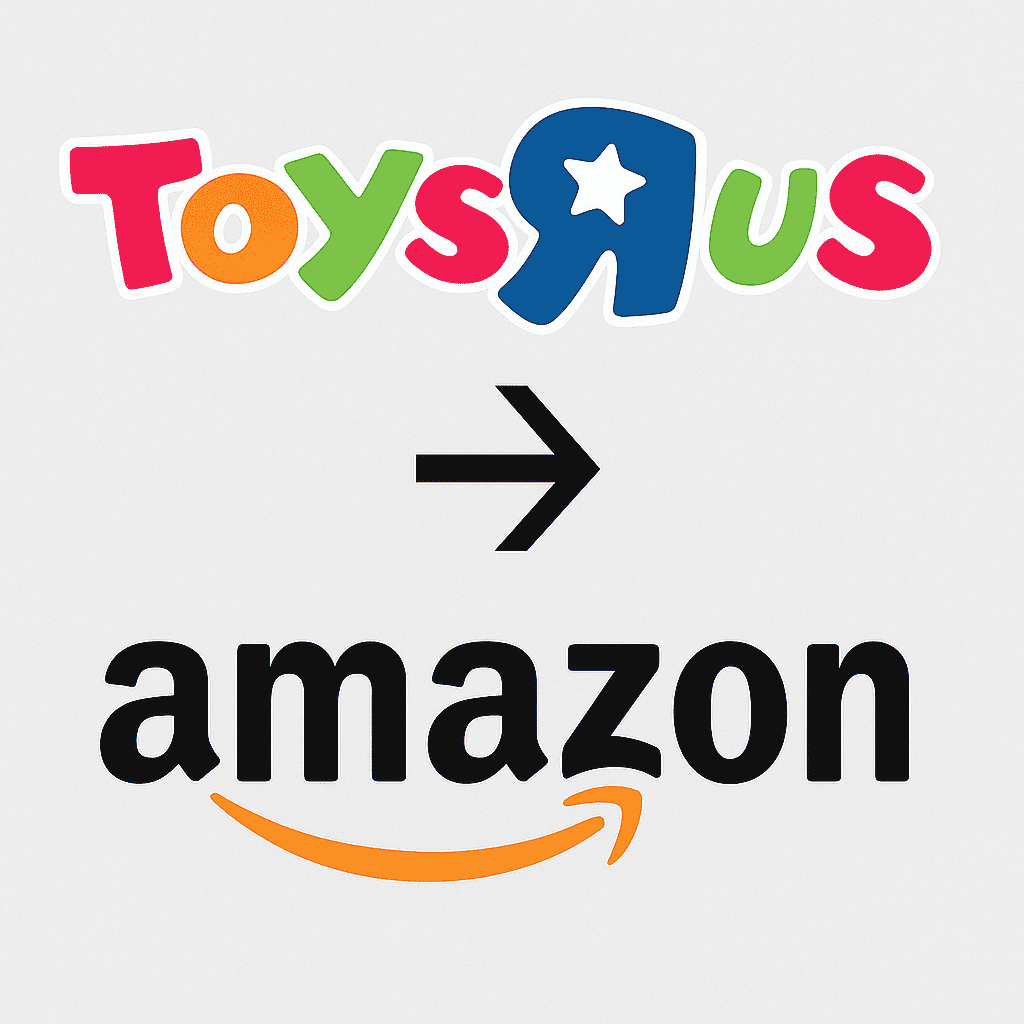 case study toys r us amazon