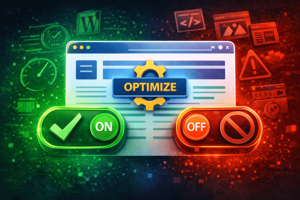 website optimization settings you should know