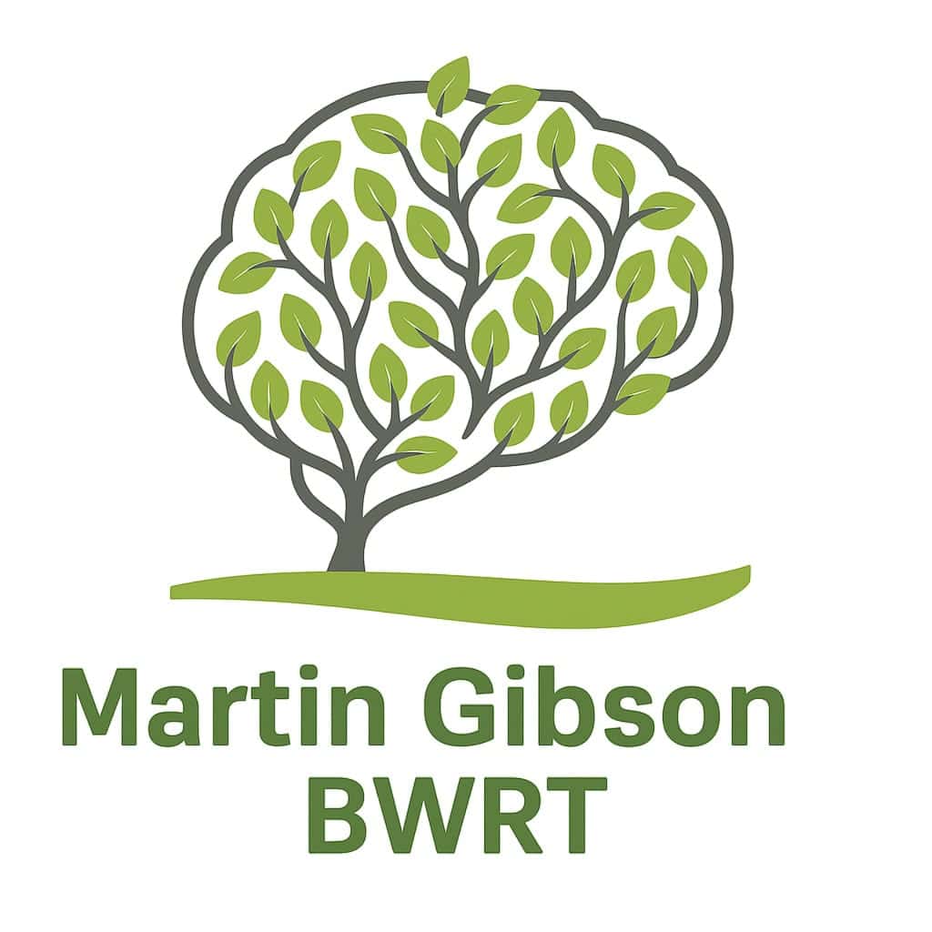 Tree logo with text 'Martin Gibson BWRT'