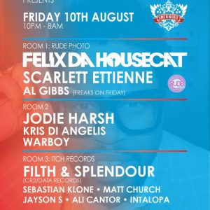 Matt Church at Egg pres...Felix Da Housecat / Itch Records, Egg (Flyer Front)