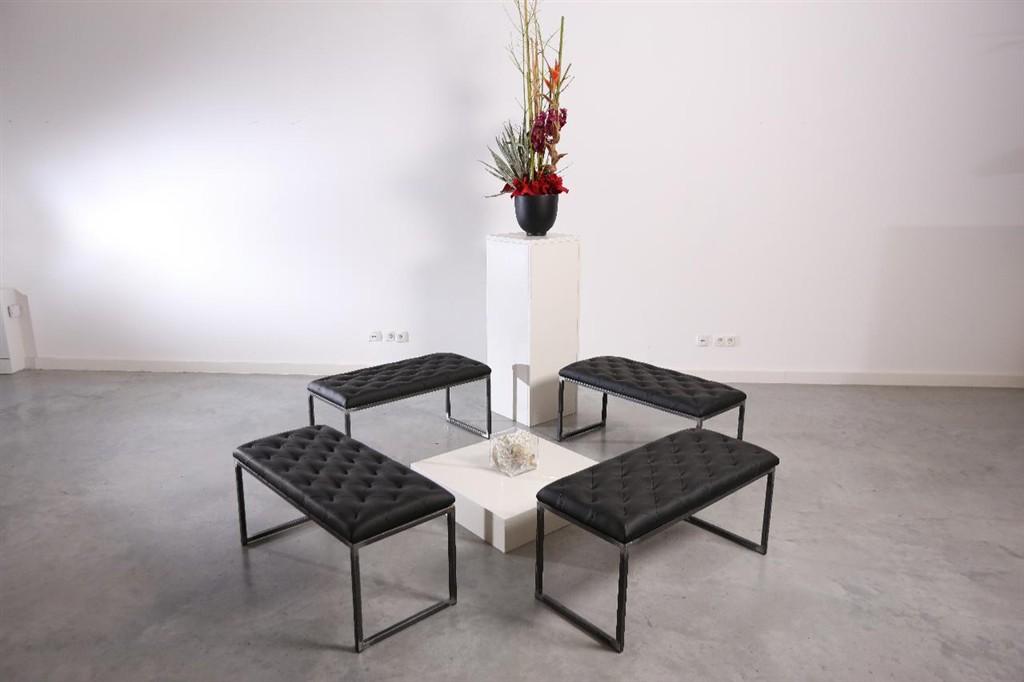 Stehtischkube wei&szlig; 40x40x110cm (LxBxH) &ndash; Bild 8