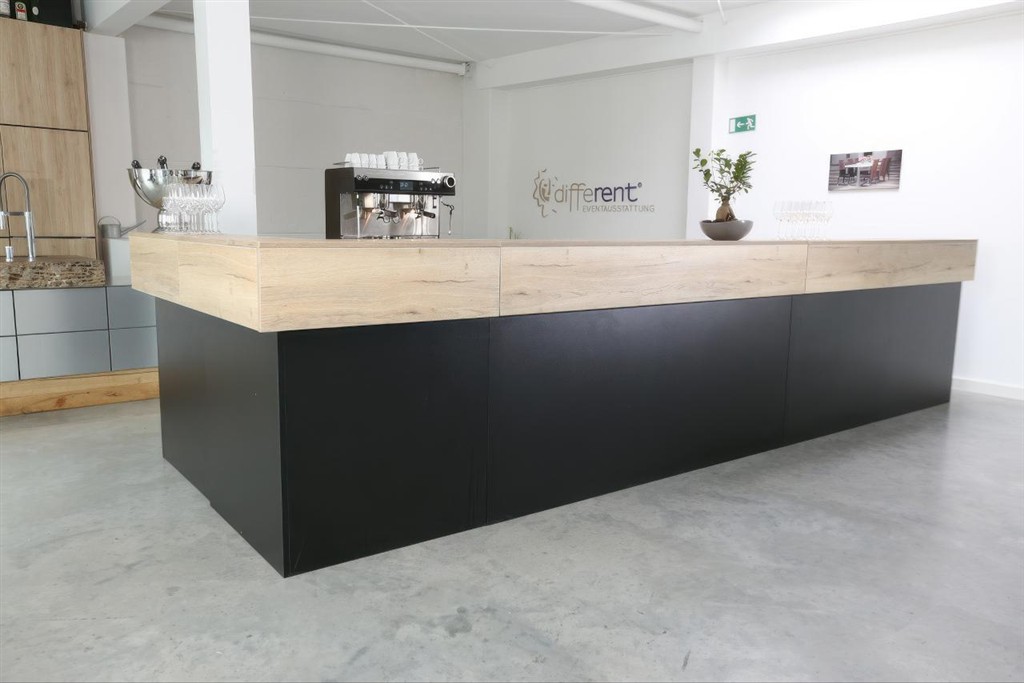 Thekenanlage Eckelement Murano schwarz &ndash; Bild 3