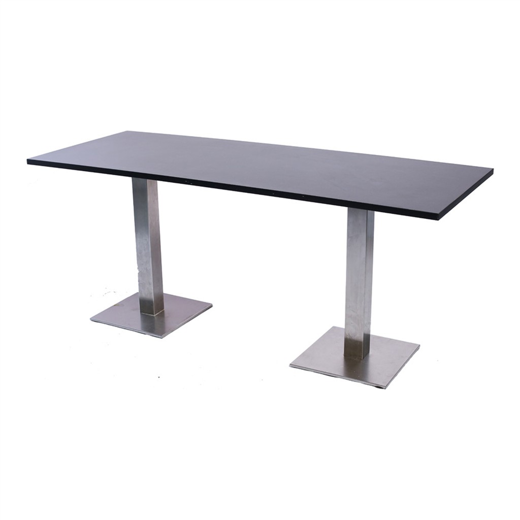 Tisch exklusiv 180 x 70cm, H&ouml;he ca. 72cm, schwarz