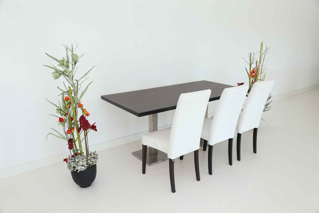 Tisch exklusiv 180 x 70cm, H&ouml;he ca. 72cm, schwarz &ndash; Bild 3