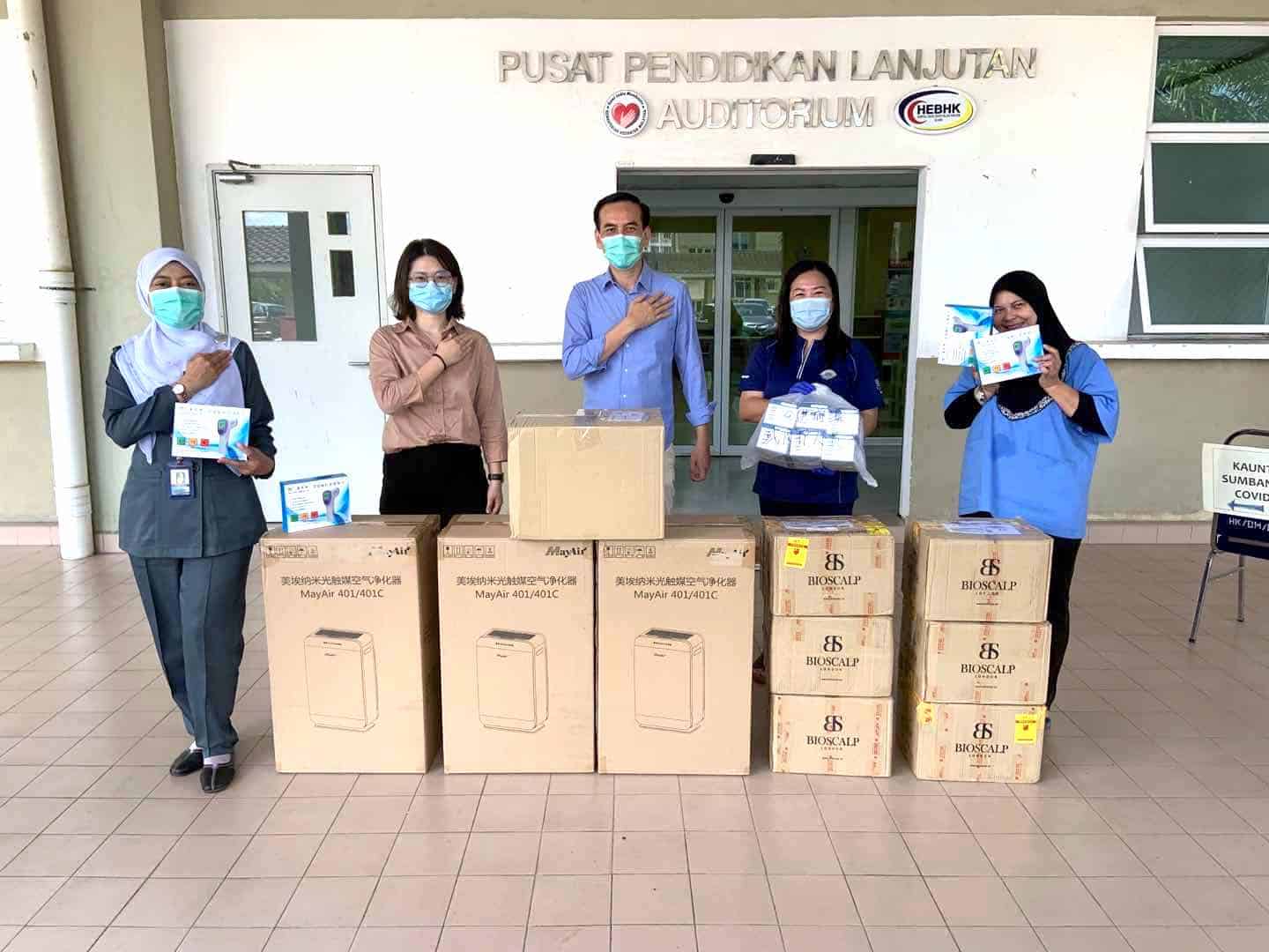 Hospital Kluang Donation